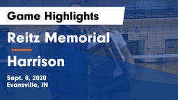 Reitz Memorial  vs Harrison  Game Highlights - Sept. 8, 2020