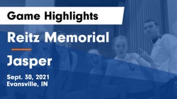 Reitz Memorial  vs Jasper  Game Highlights - Sept. 30, 2021