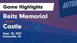 Reitz Memorial  vs Castle  Game Highlights - Sept. 20, 2022