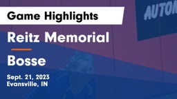 Reitz Memorial  vs Bosse  Game Highlights - Sept. 21, 2023