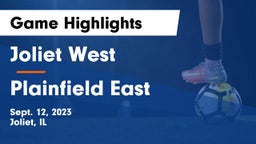 Joliet West  vs Plainfield East Game Highlights - Sept. 12, 2023