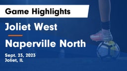 Joliet West  vs Naperville North  Game Highlights - Sept. 23, 2023
