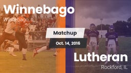 Matchup: Winnebago vs. Lutheran  2016