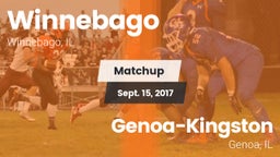 Matchup: Winnebago vs. Genoa-Kingston  2017