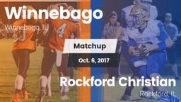 Matchup: Winnebago vs. Rockford Christian  2017