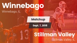 Matchup: Winnebago vs. Stillman Valley  2018