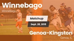 Matchup: Winnebago vs. Genoa-Kingston  2018