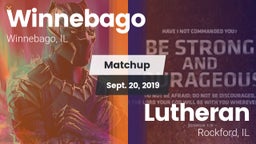 Matchup: Winnebago vs. Lutheran  2019