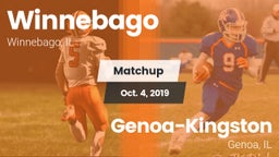 Matchup: Winnebago vs. Genoa-Kingston  2019