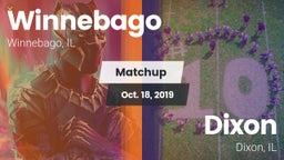 Matchup: Winnebago vs. Dixon  2019