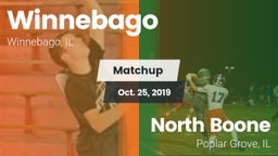 Matchup: Winnebago vs. North Boone  2019