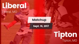 Matchup: Liberal vs. Tipton  2017