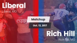 Matchup: Liberal vs. Rich Hill  2017