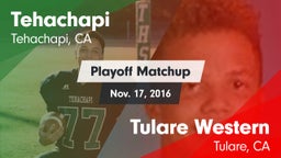 Matchup: Tehachapi vs. Tulare Western  2016