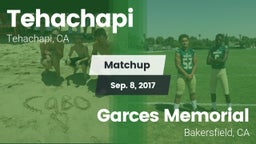 Matchup: Tehachapi vs. Garces Memorial 2017