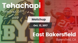 Matchup: Tehachapi vs. East Bakersfield  2017