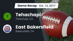 Recap: Tehachapi  vs. East Bakersfield  2017