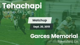 Matchup: Tehachapi vs. Garces Memorial  2019