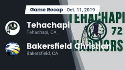 Recap: Tehachapi  vs. Bakersfield Christian  2019