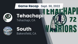 Recap: Tehachapi  vs. South  2022