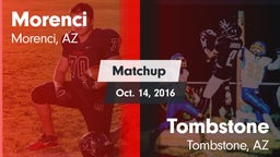 Matchup: Morenci vs. Tombstone  2016