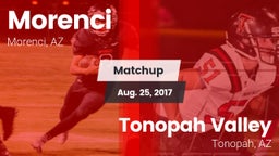 Matchup: Morenci vs. Tonopah Valley  2017