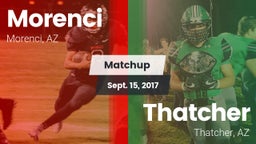 Matchup: Morenci vs. Thatcher  2017