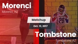 Matchup: Morenci vs. Tombstone  2017