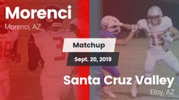 Matchup: Morenci vs. Santa Cruz Valley  2019