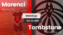 Matchup: Morenci vs. Tombstone  2020