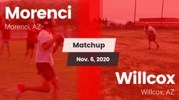 Matchup: Morenci vs. Willcox  2020