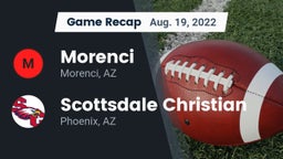 Recap: Morenci  vs. Scottsdale Christian 2022