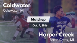 Matchup: Coldwater vs. Harper Creek  2016
