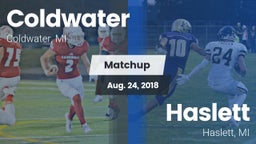 Matchup: Coldwater vs. Haslett  2018