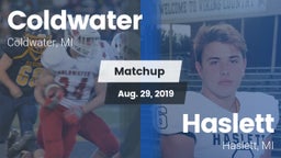 Matchup: Coldwater vs. Haslett  2019