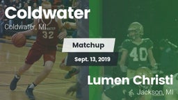 Matchup: Coldwater vs. Lumen Christi  2019