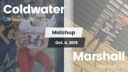 Matchup: Coldwater vs. Marshall  2019