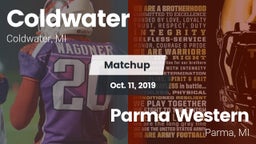 Matchup: Coldwater vs. Parma Western  2019