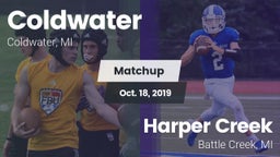 Matchup: Coldwater vs. Harper Creek  2019