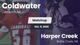 Matchup: Coldwater vs. Harper Creek  2020
