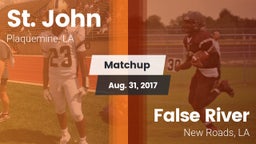 Matchup: St. John vs. False River  2017