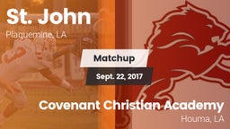 Matchup: St. John vs. Covenant Christian Academy  2017