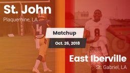 Matchup: St. John vs. East Iberville   2018