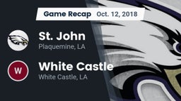 Recap: St. John  vs. White Castle  2018