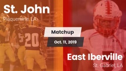 Matchup: St. John vs. East Iberville   2019