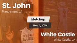 Matchup: St. John vs. White Castle  2019