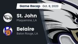 Recap: St. John  vs. Belaire  2020