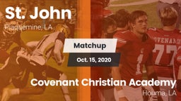 Matchup: St. John vs. Covenant Christian Academy  2020