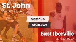 Matchup: St. John vs. East Iberville   2020