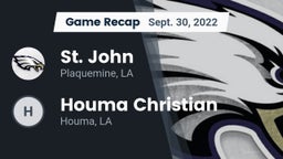 Recap: St. John  vs. Houma Christian  2022